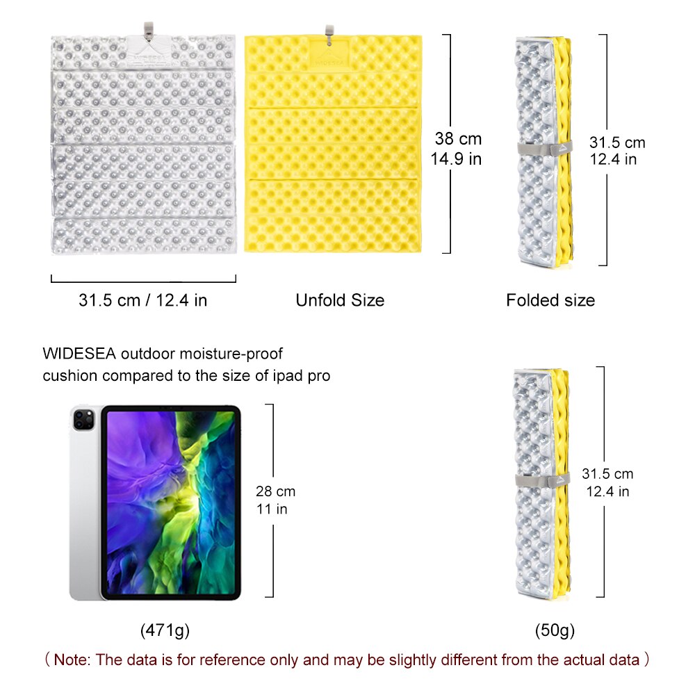 Foldable Z-Seat Style Sit Pad (Closed Cell Foam)