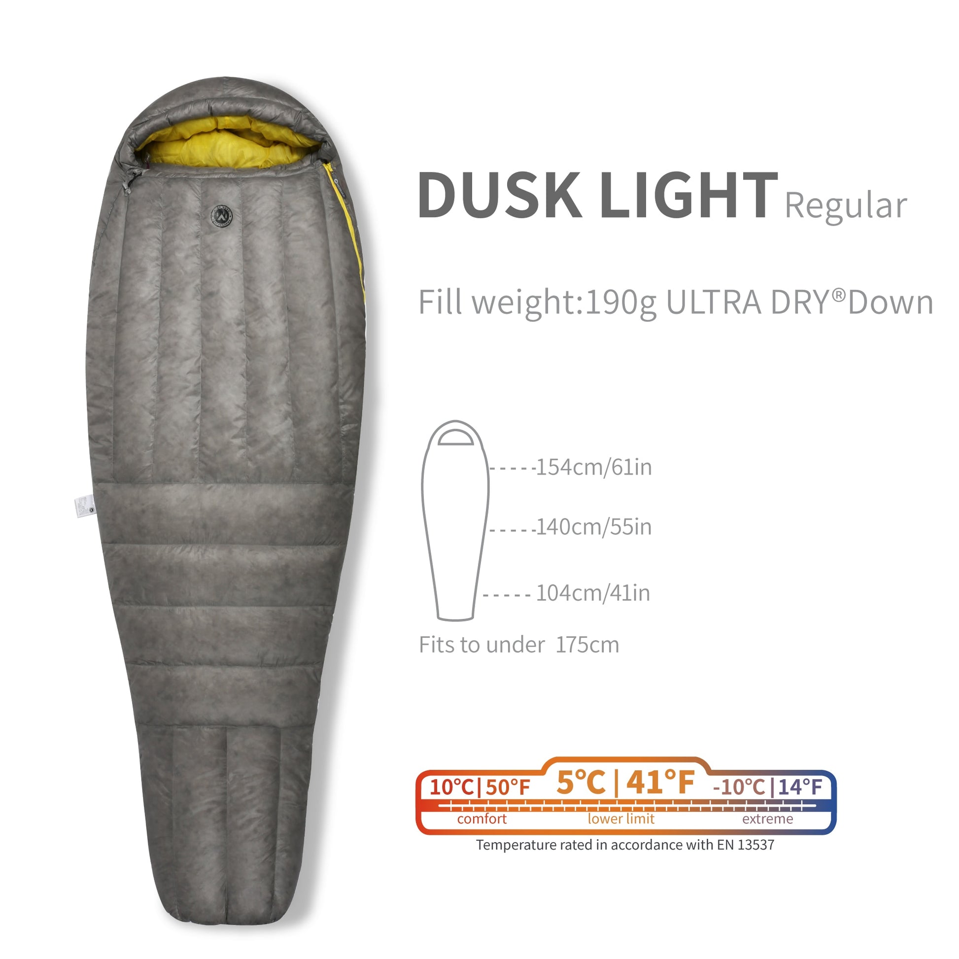 800+FP Ultra-Dry™ Down 7D Nylon Ultralight Sleeping Bag