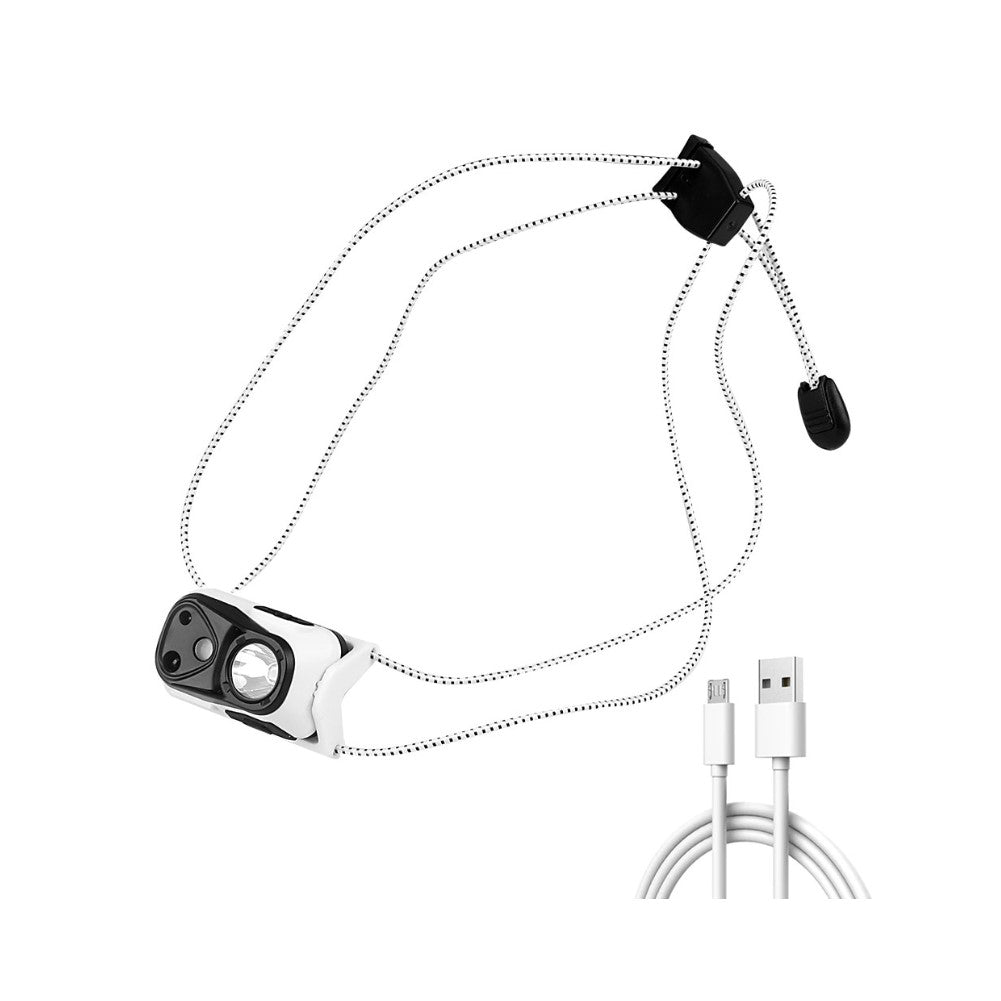 Ultralight 37g USB Rechargeable Headlamp