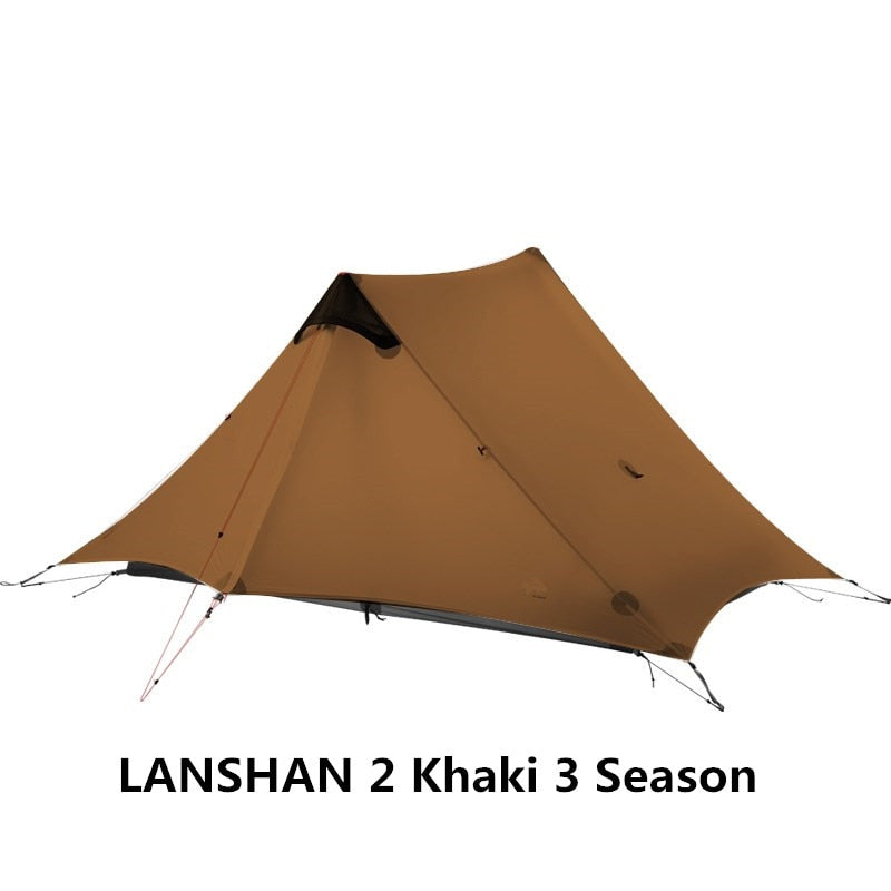 3F UL LanShan 2 - 2 Person Trekking Pole Tent (2021 Version)