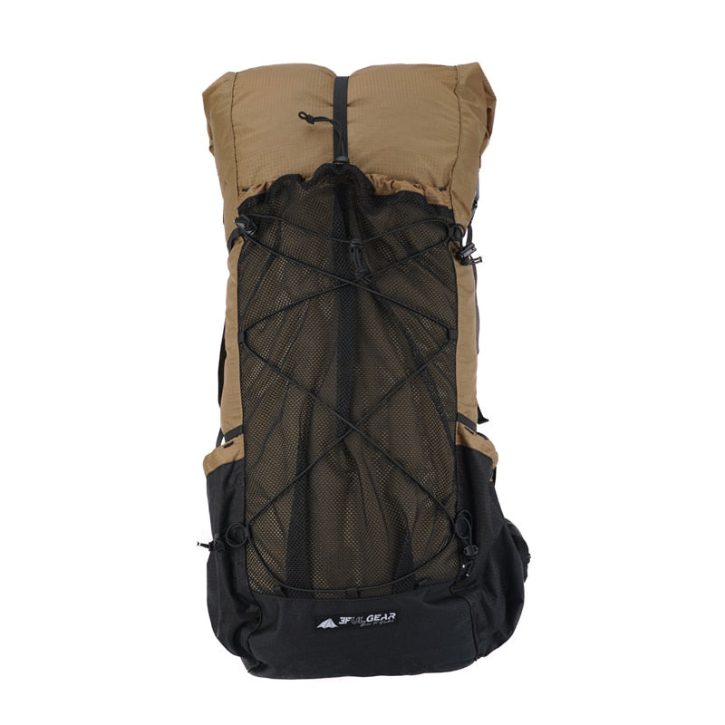 Frameless hiking fashion backpack