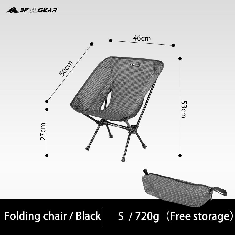 3F UL Ultralight Chairs - Folds To The Size Of A Water Bottle!
