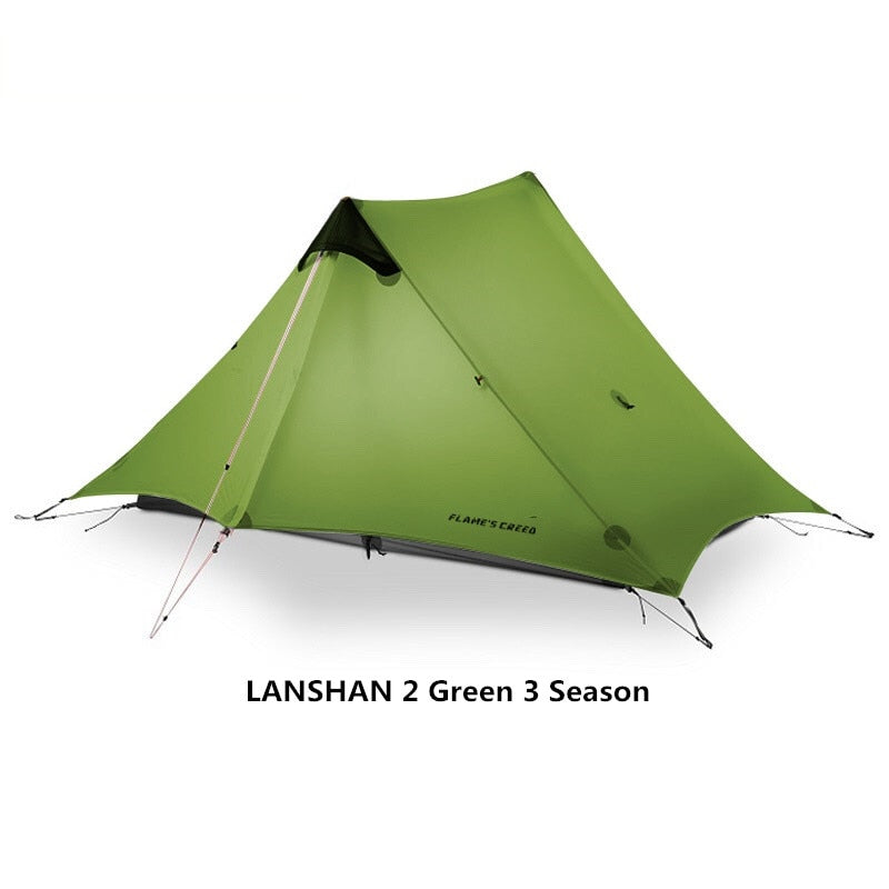 3F UL LanShan 2 - 2 Person Trekking Pole Tent (2021 Version)