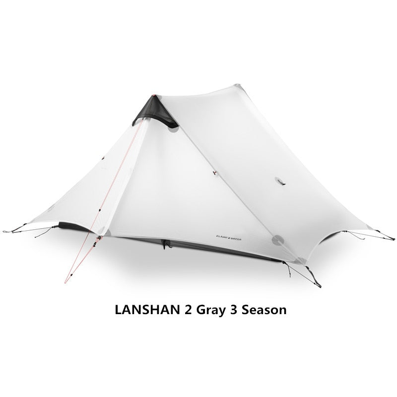 3F UL LanShan 2 - 2 Person Trekking Pole Tent (2021 Version)