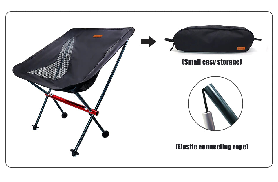100% Aluminum Ultralight Chairs (Low and High Back Versions